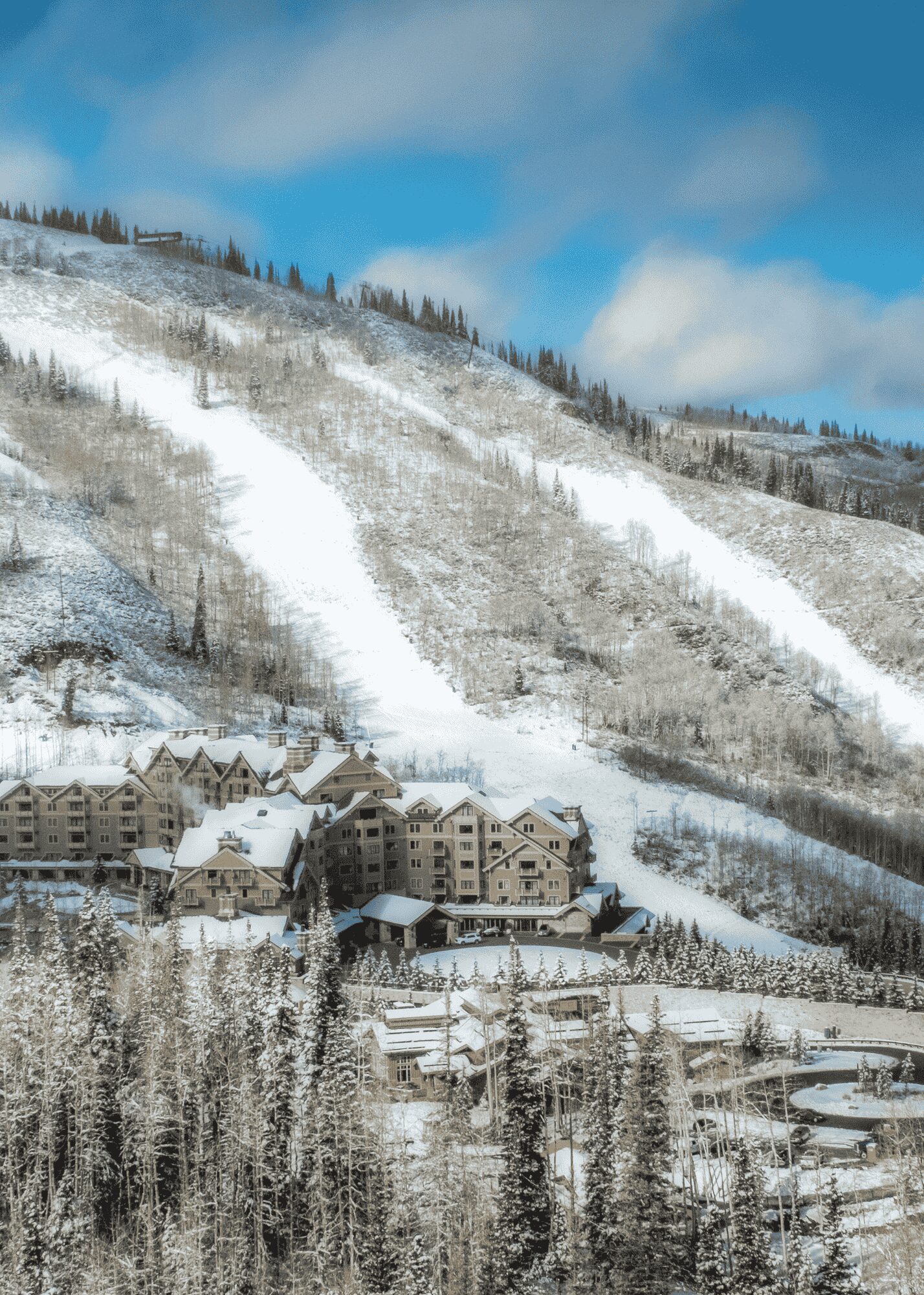 Base of Deer Valley Resort